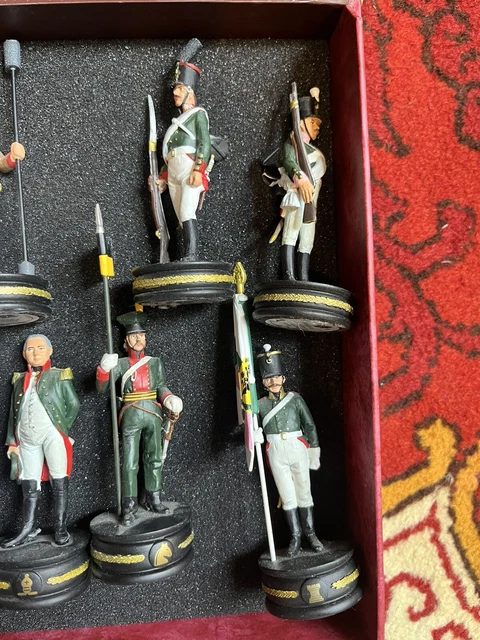 Jeu d’échecs, Napoléon thème Austerlitz (1) - Bois, Plomb