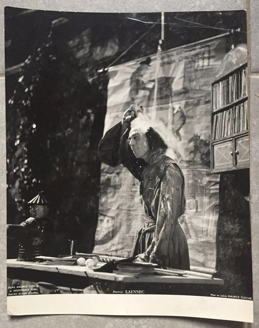 Photo originale DOCTEUR LAENNEC Pierre Blanchar MAURICE CLOCHE 1949 *
