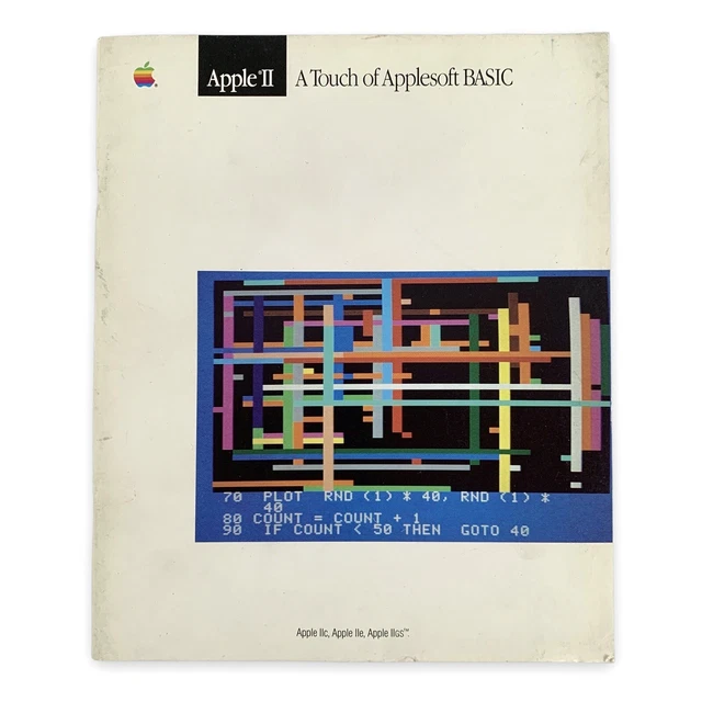 VTG 1986 Apple II A touch of AppleSoft BASIC Tutorial Manual #5