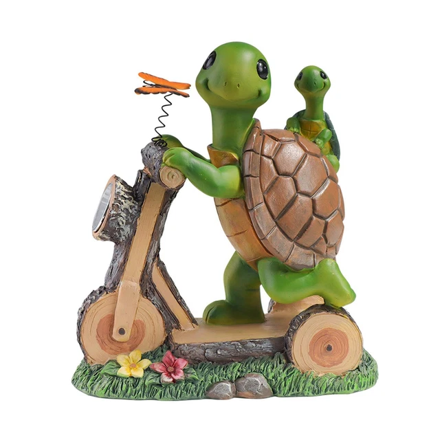 Outdoor Solar Lamp Animal Statue Landscape Lamp Waterproof for Garden Home