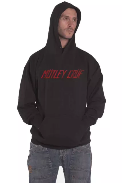 Motley Crue Distressed Band Logo Hoodie