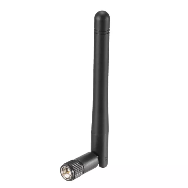 WiFi Antenna 3dBi 2.4/5.8GHz SMA Male Omni Direction Dual Band 110mm Black