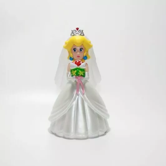 Gift Super Mario Odyssey Princess Peach Wedding Dress Action Figure Toy  Doll 5'' £10.14 - Picclick Uk