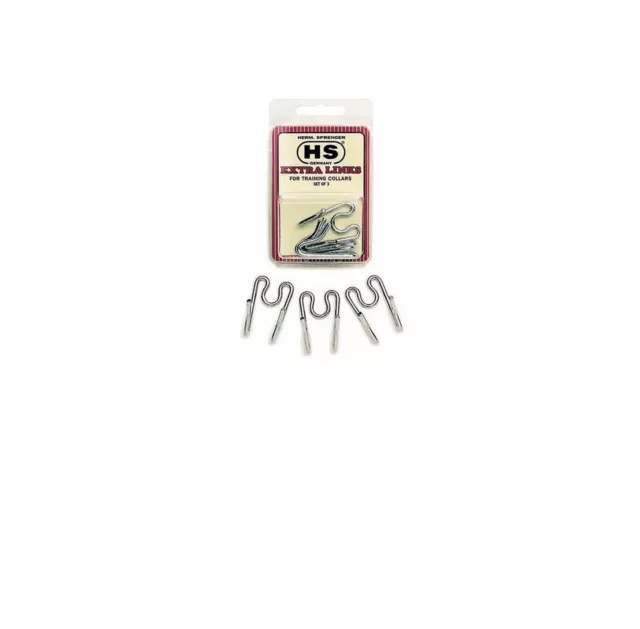 Herm Sprenger Extra Links para Perros Inoxidable 3mm 3Pk Mediano