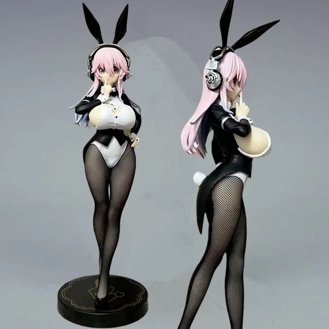 12in Sexy 1/7 Anime Bunny Girl Sonico Figures PVC Statue Toy Gift  No box New