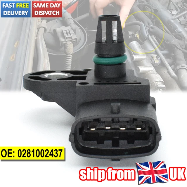 FOR VAUXHALL ASTRA Vectra Signum MAP Sensor Air Boost Intake Pressure