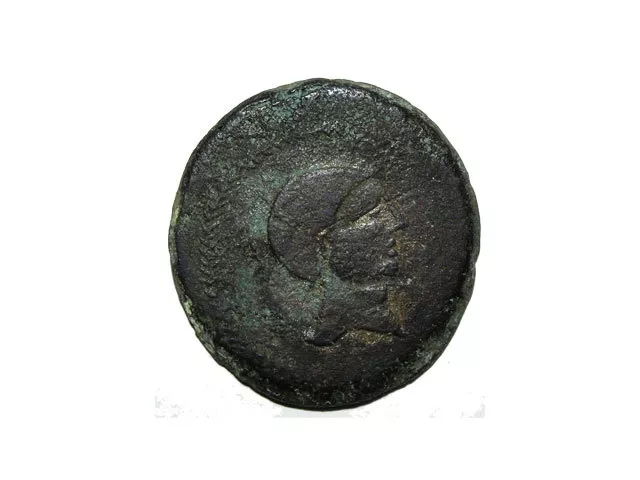 Monedas Ibericas: Carmona. As, Año 140 a.c. aprox. Carmona Villaronga 3