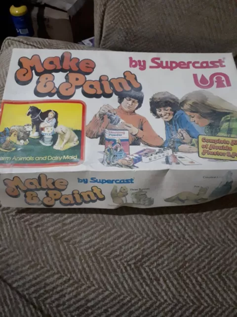 Kit de marca y pintura vintage Supercast