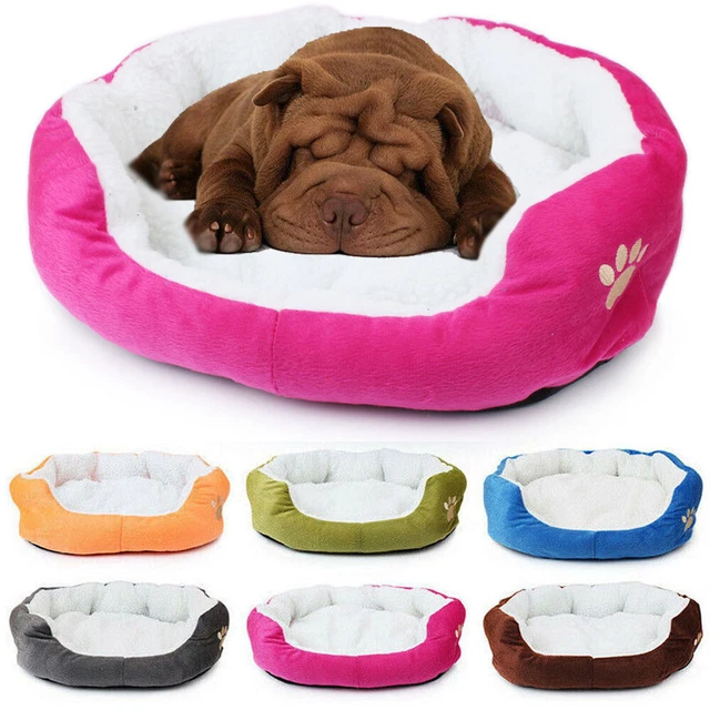 Dog Bed For Small Medium Large Pets Cat Puppy Bed Washable Soft Comfy Calming UK