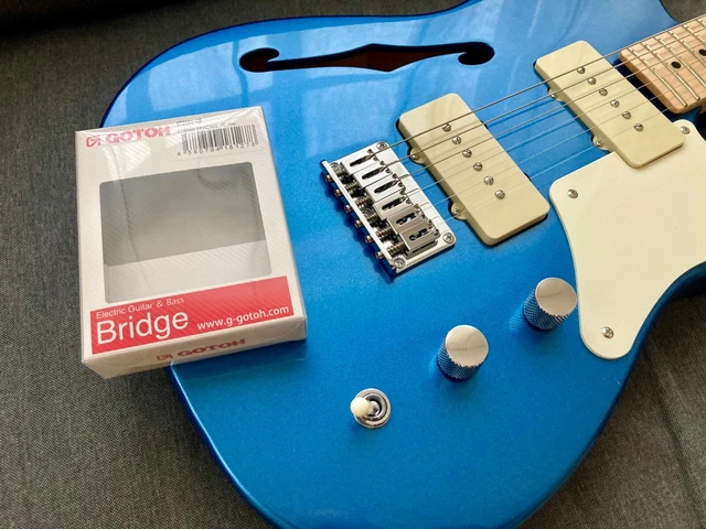 Squier Paranormal Cabronita (Telecaster Thinline) 7