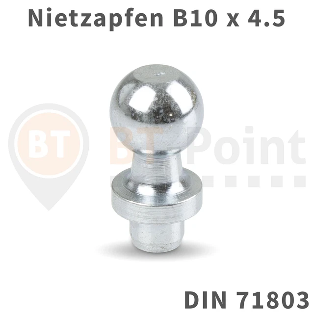 Kupferschrauben M8 Kugelzapfen 13 Mm M8 DIN 71803 – Kugelkopf Für Gasfedern Von Audi, Opel, VW & Mehr Federring M8
