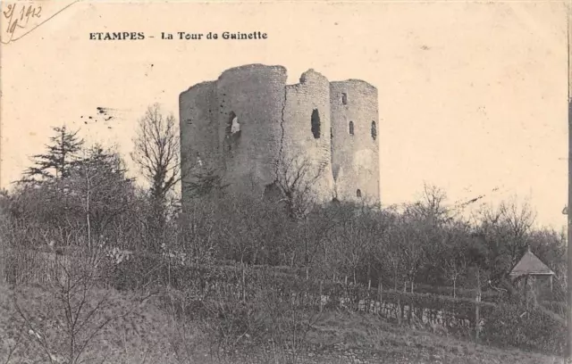 Cpa 91 Etampes La Tour De Guinette