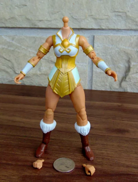 MOTU Revelation Masterverse TEELA Female Body 7" Figure Custom Fodder Part Lot