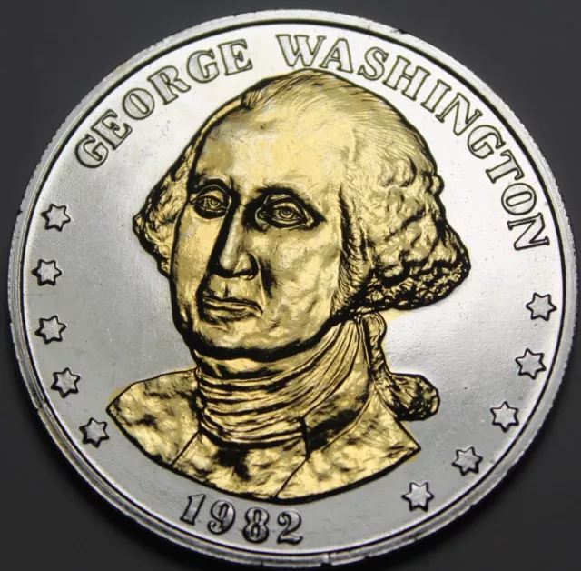 Historic Mint Double Eagle George Washington Commemorative Medallion~Free Ship