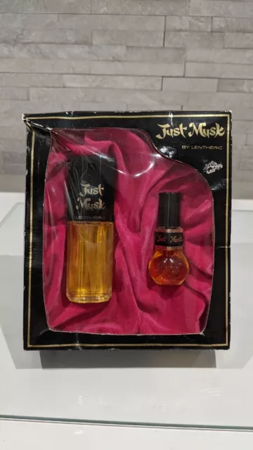 LENTHERIC JUST MUSK Vintage Retro Parfum De Toilette Spray 30ml