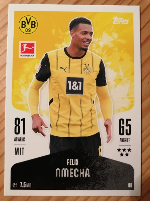 match attax signé buteur Raphaël Borussia Mönchengladbach NEUF