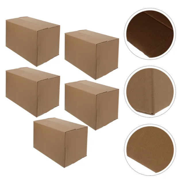 Caisse carton brune simple cannelure RAJA 60x40x40 cm pas cher