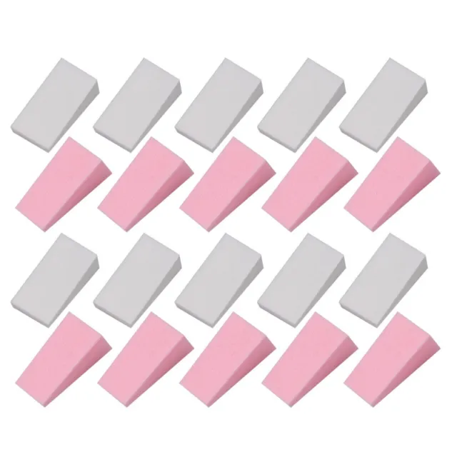 48 PIEZAS Esponja triángulo esponjas para lavado de cara Base de maquillaje Polvo Soplado