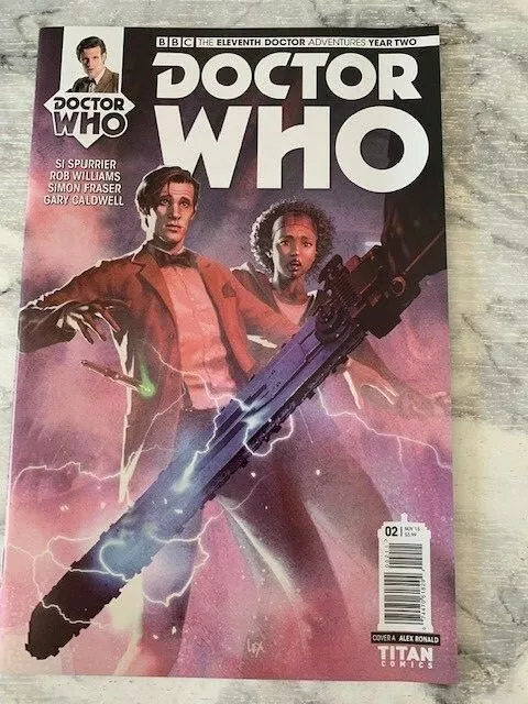 Doctor Who 2 The Eleventh Doctor Year 2 BBC Dr Who Titan 2015 Rare Hot series VF