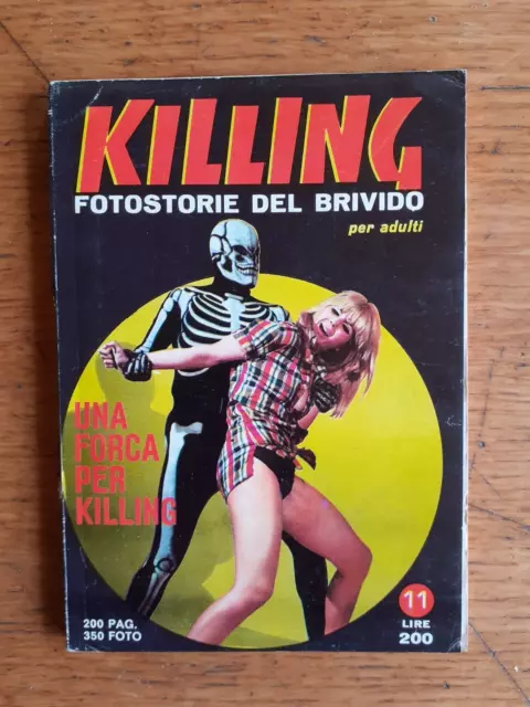 Killing fotostorie del brivido n.11 "Una forca per Killing",Ed. Ponzoni 1967