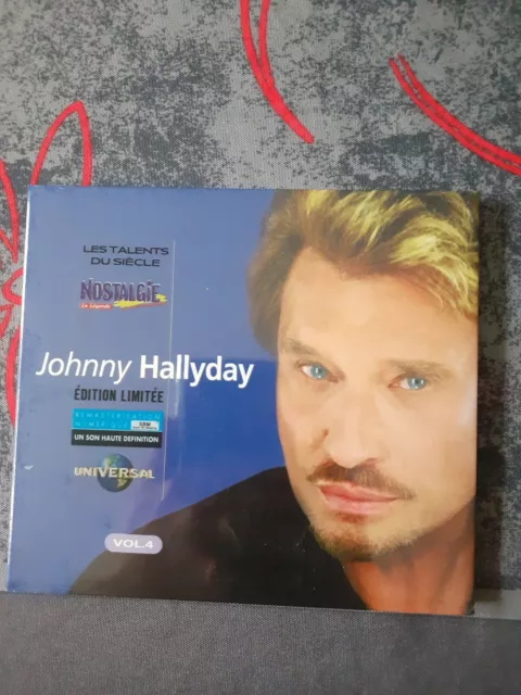 ② Johnny Hallyday album cd ' les talents du siècle,vol.4 neuf — CD