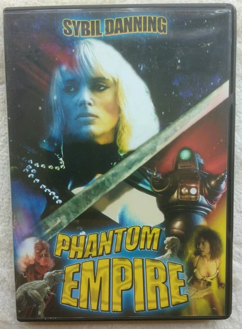 THE PHANTOM EMPIRE RARE DVD Sybil Danning Jeffrey Combs Retromedia Fred ...
