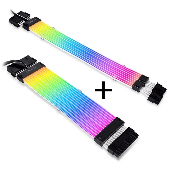 Lian Li Led LIAN LI STRIMER Plus 24Pin + 2x8Pin Led-Kabel + L Connect 3 EUR 85,00 ...