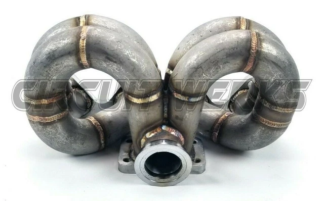 Honda Acura Civic Integra B-Series Turbo T3/T4 Ram Horn Manifold 304 Stainless