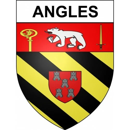 Autocollant Blason Vieille-Église 62 - Sticker Adhésif écusson Ville, Neuf, Marque Zundapp, Origine France
