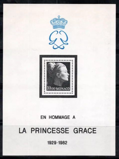 Monaco 1983 Mi. Bl. 22 Bloc Feuillet 100% Neuf ** Princesse Grazia Patrizia, 10