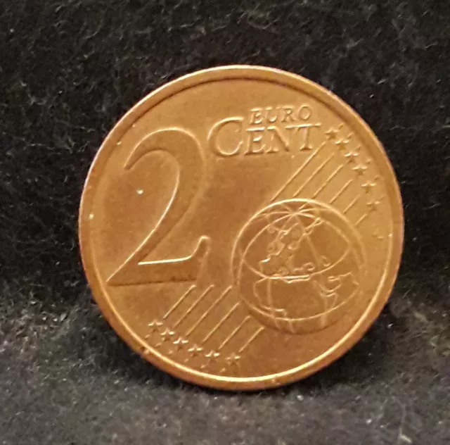 2002-J (Hamburg) Germany 2 euro cents, oak twig, KM-208