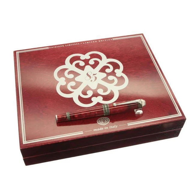 Aurora Wannian Pen 85Th Anniversary Red Second Hand- Smtb-F