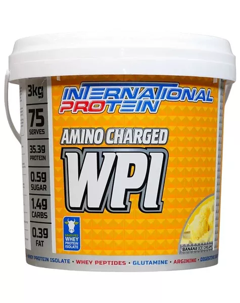 International Protein Amino Charged Wpi 3Kg | Whey Isolate | High Protein