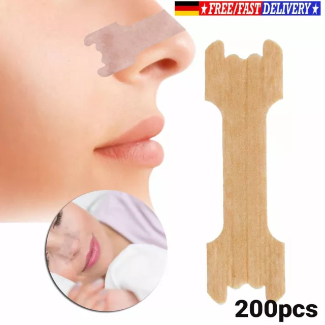 DE 200 X Nasenpflaster Besser Atmen Nasenstrips "Better-Breath" Aktionspreis!