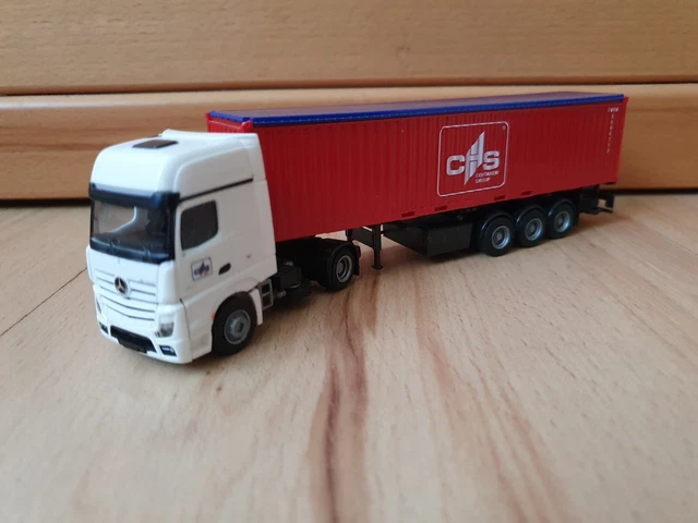 CHS CONTAINER GROUP - NEUF MB Actros chargeuse surbaissée modèle camion ...