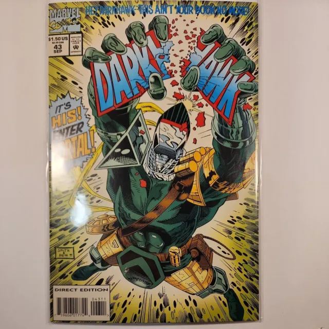 Darkhawk #43 1994 Low Print Run Marvel Comic Gotg Mcu Movie Nm- Sharp High Grade