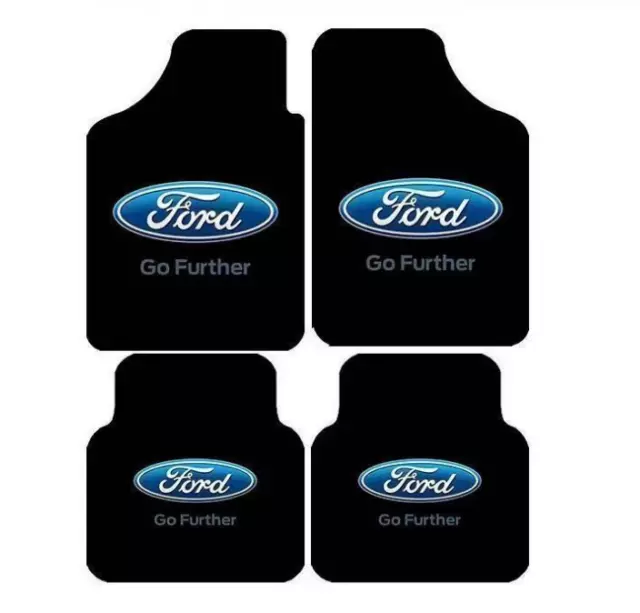 4Pcs Universal Anti-Slip Car Carpet Floor Mats Fit for Ford Models Custom All