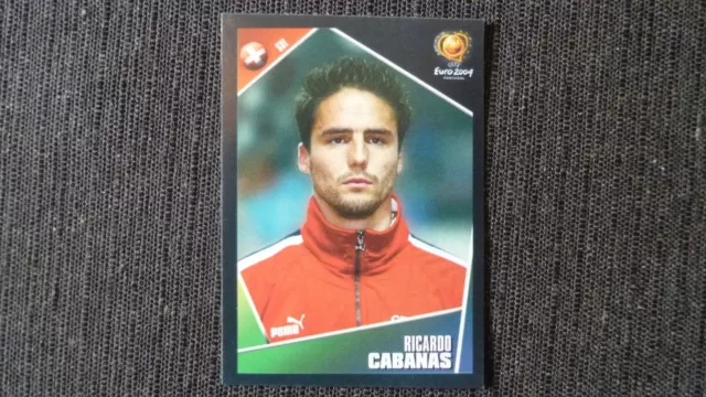 Sticker Panini Foot Euro 2004 Portugal Ricardo Cabanas Suisse Schweiss # 149 New