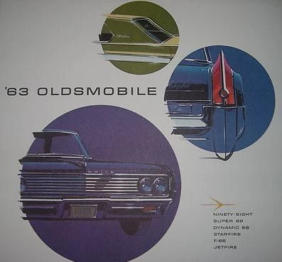 1963 Oldsmobile Prestige All Model Original Sales Brochure 1963 Oldsmobile Prestige All Model Original Sales Brochure