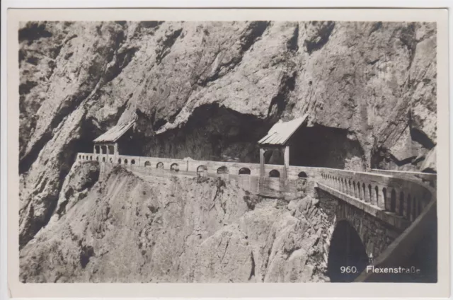 AK Flexenstraße - Stuben am Arlberg, Paßstraße, Vorarlberg, Flexenpass, Zürs