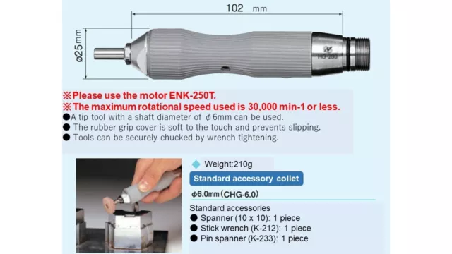 NSK Nakanishi Attachment HG-200 for E-max EVOlution GX Brand New from JAPAN