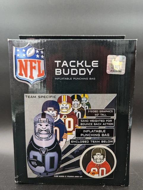 Fremont Die Tackle Buddy NFL Inflatable Punching Bag Tampa Bay Buccaneers NIB