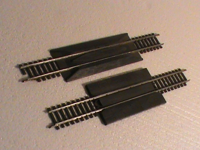 Lot De Ponts/piliers Pour Train Miniature HO Jouef - Droit Et Courbe - Occasion