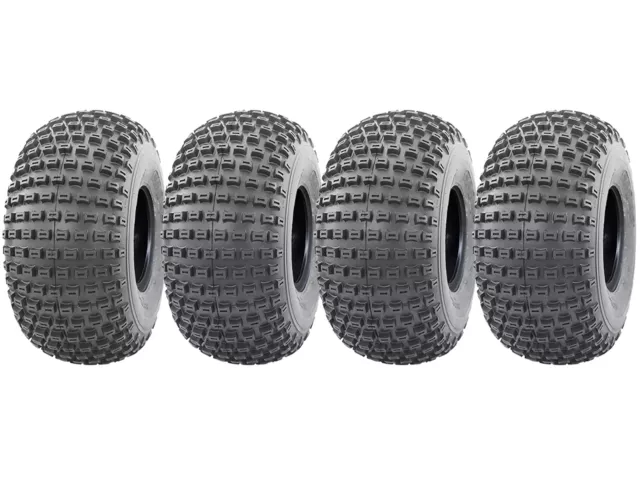 22x11.00-8 Cranté Atv Quad Remorque Pneus 4ply Wanda P322 Route Légal ( Set De 4