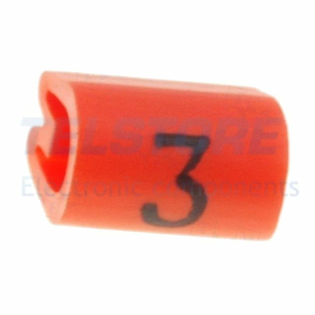 200pcs 05811303 05811303 Segna cavi per cavi e fili Simbolo dell'etichetta 3 2÷3