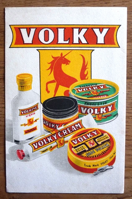 Buvard - Volky - Cirages, Encaustique -
