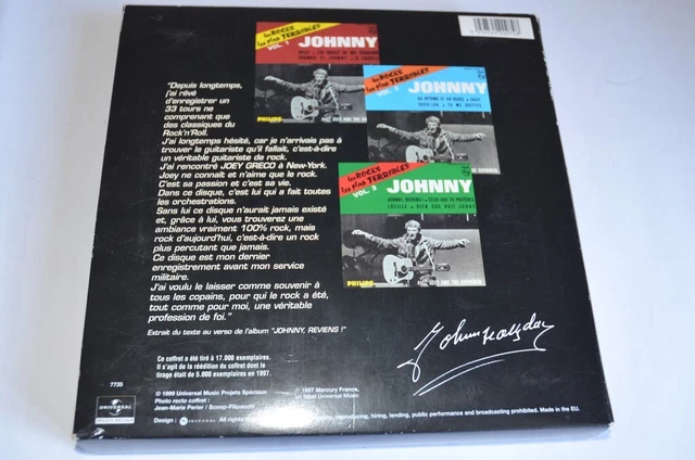 Coffret 3 CD Rock J. HALLYDAY ( Numéroté) (52388) 2