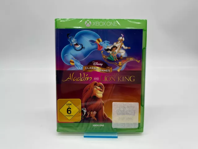 Disney Classic Games Aladdin and The Lion King SEALED NEU XBOX One