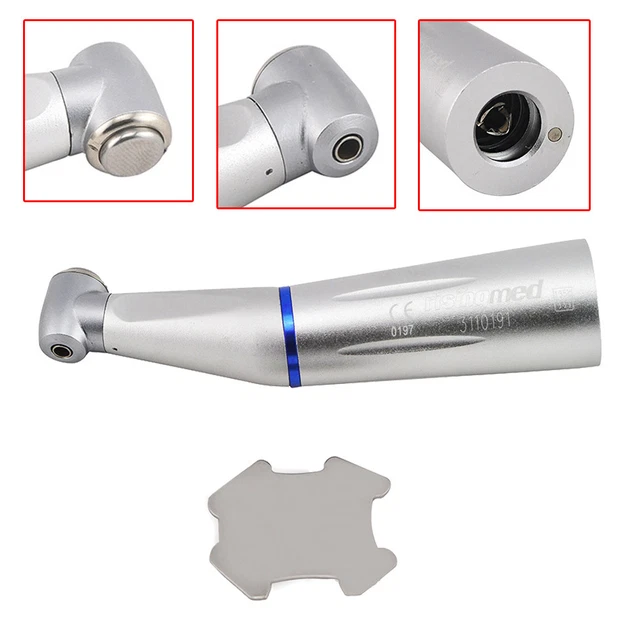 Dental Inner Water Denshine Push Type Contra Angle Low Speed Handpiece Turbine