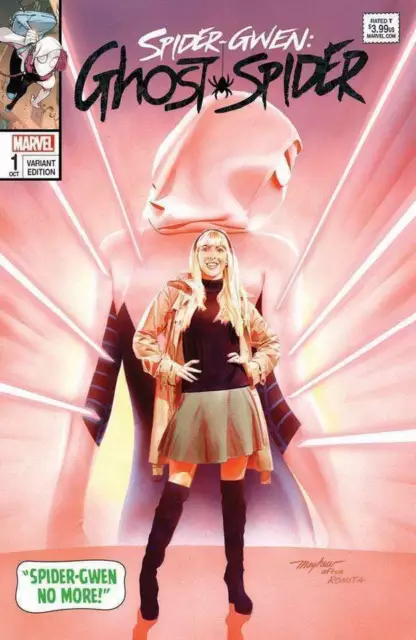 SPIDER-GWEN AKA GHOST SPIDER #1 Mike Mayhew Variant Cover Set 3